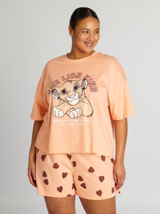 Korte 'Simba'-pyjama van jersey - 2-delig