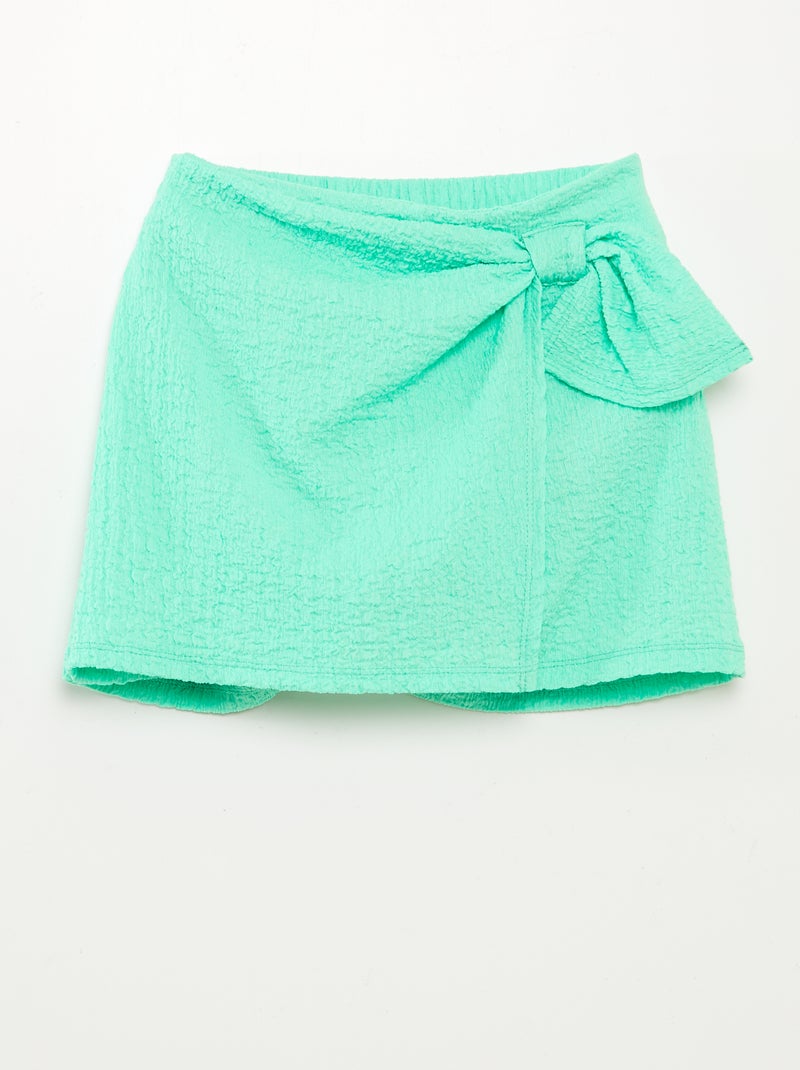 Korte skort GROEN - Kiabi