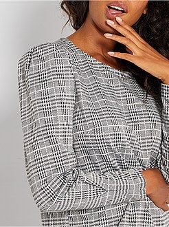 Korte, straight-fit jurk - Kiabi