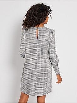 Korte, straight-fit jurk - Kiabi