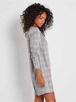 Korte, straight-fit jurk - Kiabi