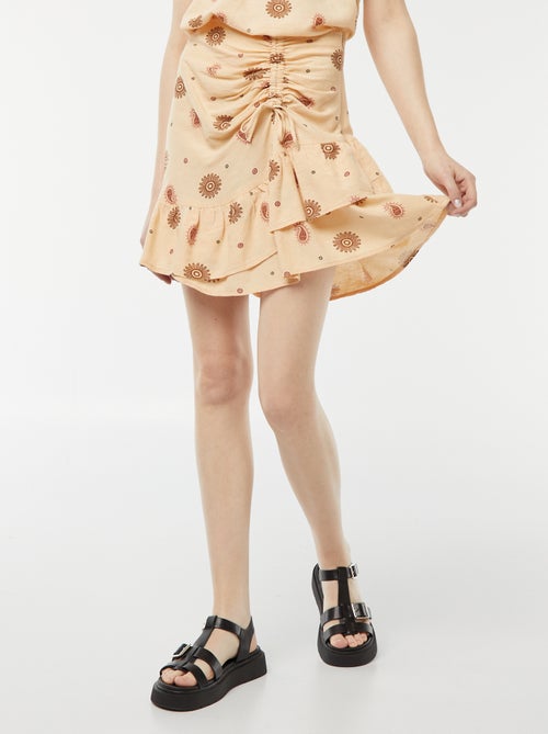 Korte strokenrok - Kiabi