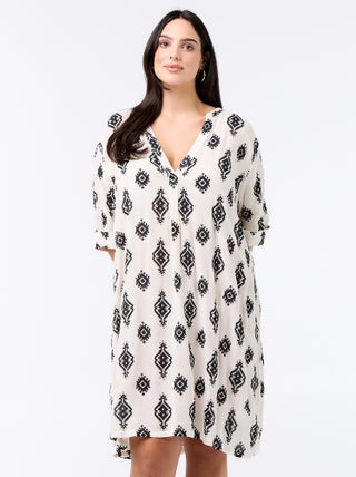 Korte T-shirtjurk