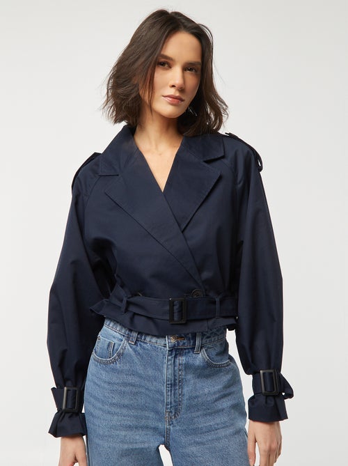 Korte trenchcoat - Kiabi