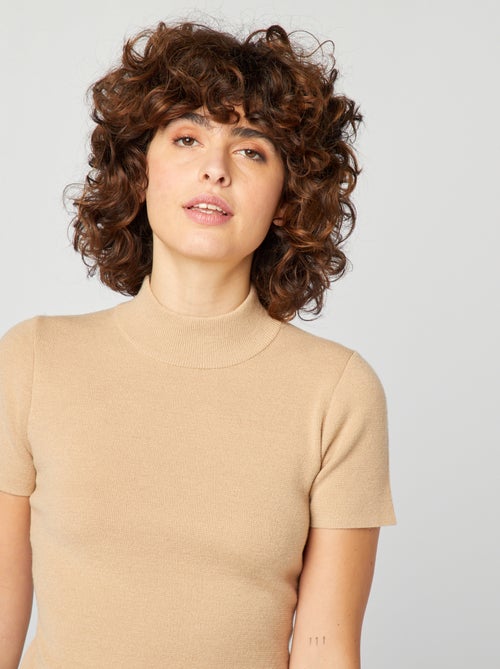 Korte tricotjurk - Kiabi