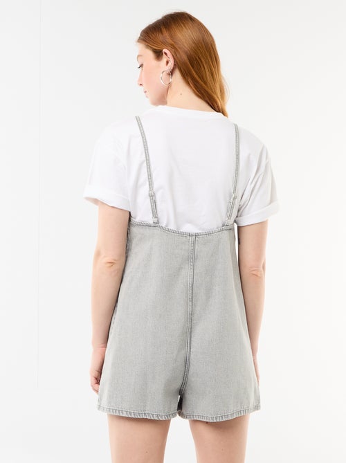 Korte tuinbroek jumpsuit - Kiabi