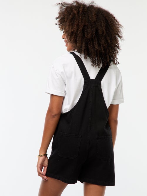 Korte tuinbroek met knoopbandjes - Kiabi