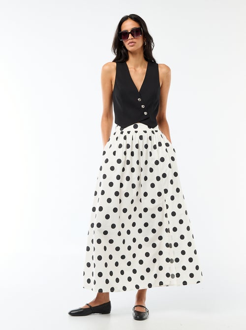 Kostuumgilet met asymmetrische knoopsluiting - Kiabi