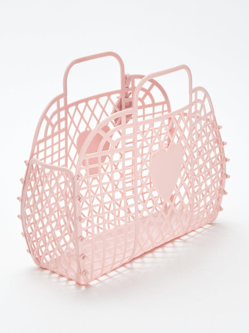 Kunststoffen fruitmand ROSE - Kiabi