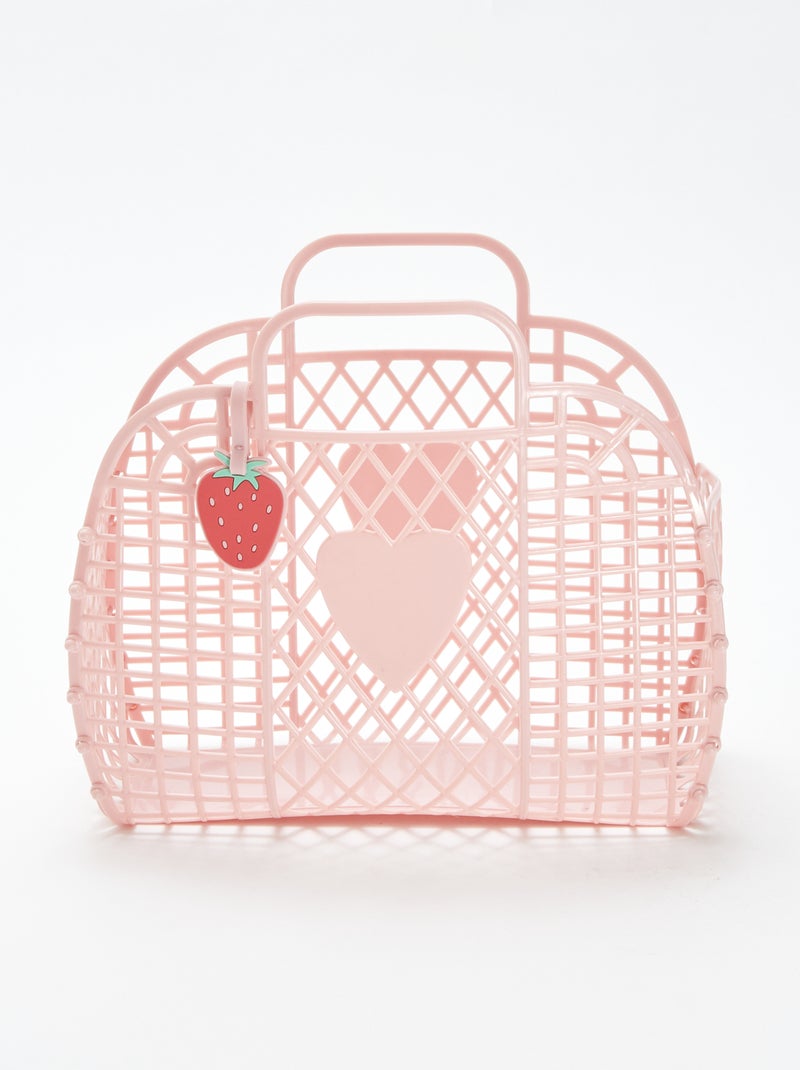 Kunststoffen fruitmand ROSE - Kiabi