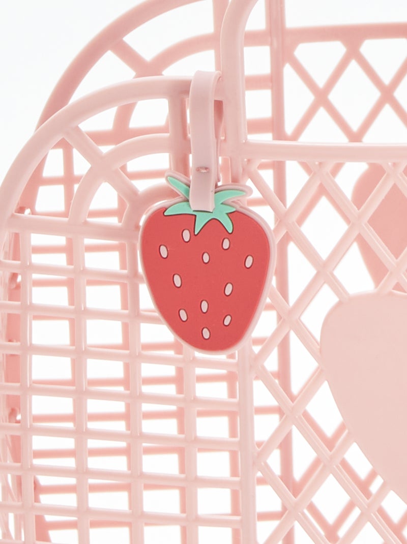 Kunststoffen fruitmand ROSE - Kiabi