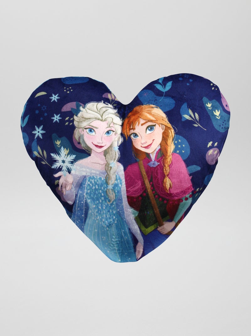 Kussen 'Frozen' BLAUW - Kiabi