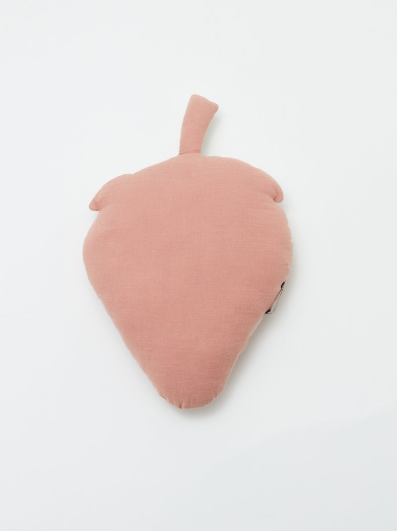 Kussen in de vorm van fruit en groenten - aardbei ROSE - Kiabi