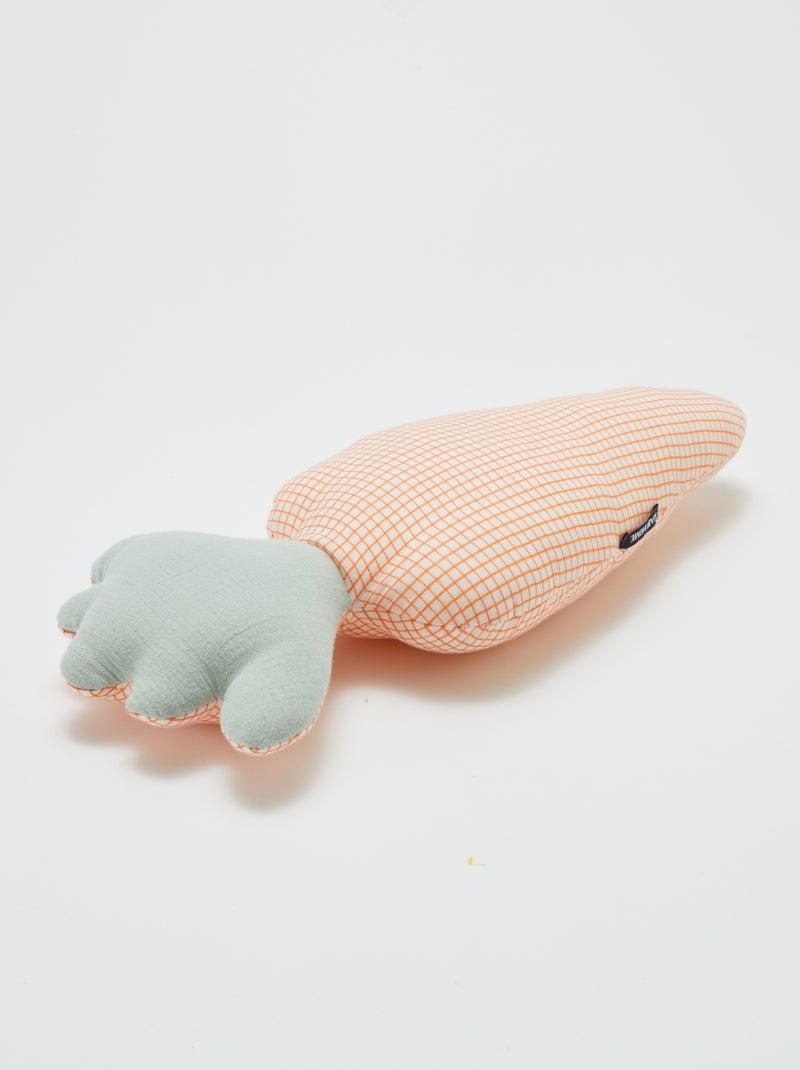 Kussen in de vorm van groenten en fruit - wortel ORANJE - Kiabi