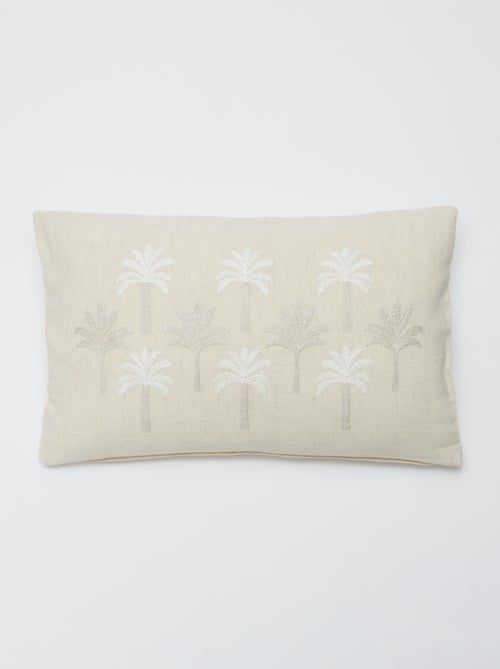 Kussenhoes (30x50 cm) van linnenmix - Kiabi Home - Kiabi Kussenhoes (30x50 cm) van linnenmix - Kiabi Home - Kiabi