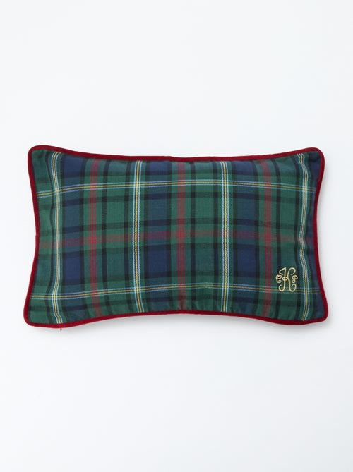 Kussenhoes 'Kiabi & Catherine Painvin' omkeerbaar katoen - Kiabi Kussenhoes 'Kiabi & Catherine Painvin' omkeerbaar katoen - Kiabi