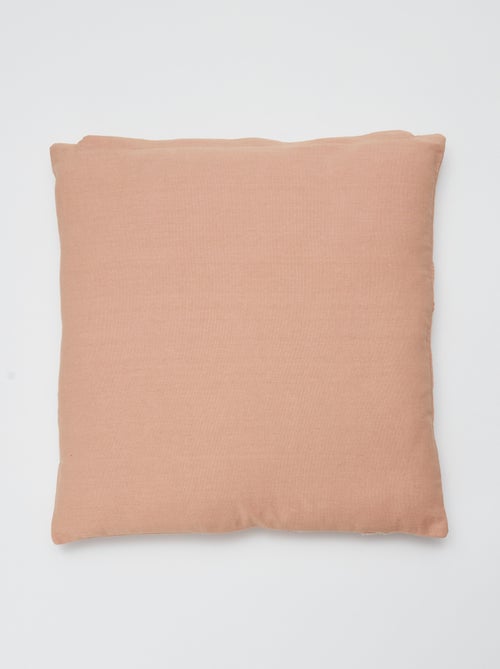 Kussenhoes met borduursel - Kiabi Home - Kiabi