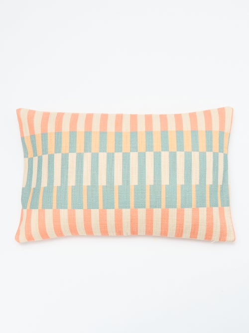 Kussenhoes met geometrische motieven - Kiabi