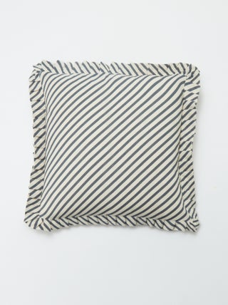 Kussenhoes met ruches (45 x 45 cm)