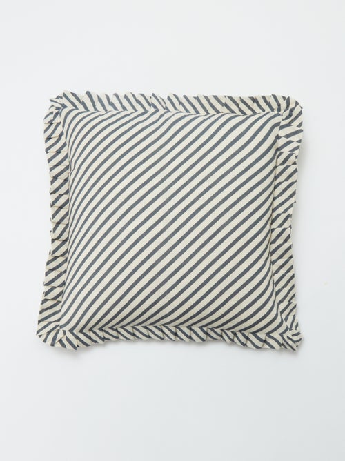 Kussenhoes met volants (45 x 45 cm) - Kiabi