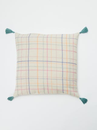 Kussenhoes van linnenmix (45x45 cm) - Kiabi Home