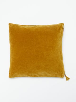 Kussenhoes van velours (45 x 45 cm)