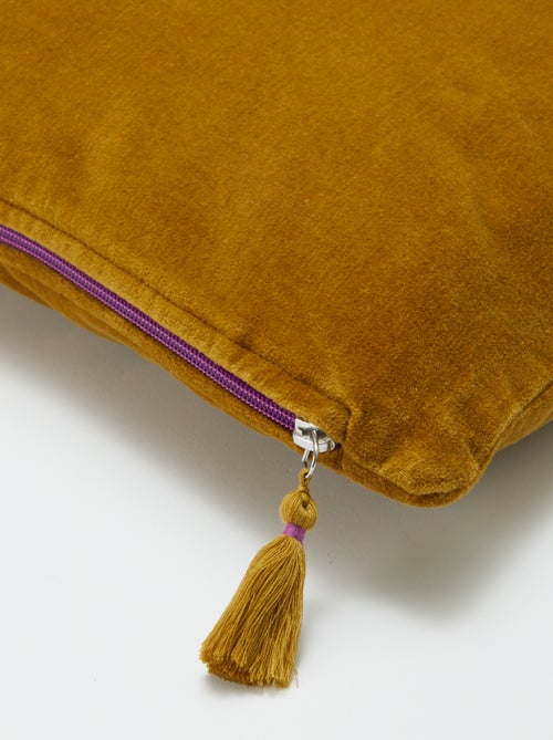 Kussenhoes van velours (45 x 45 cm) - Kiabi Kussenhoes van velours (45 x 45 cm) - Kiabi