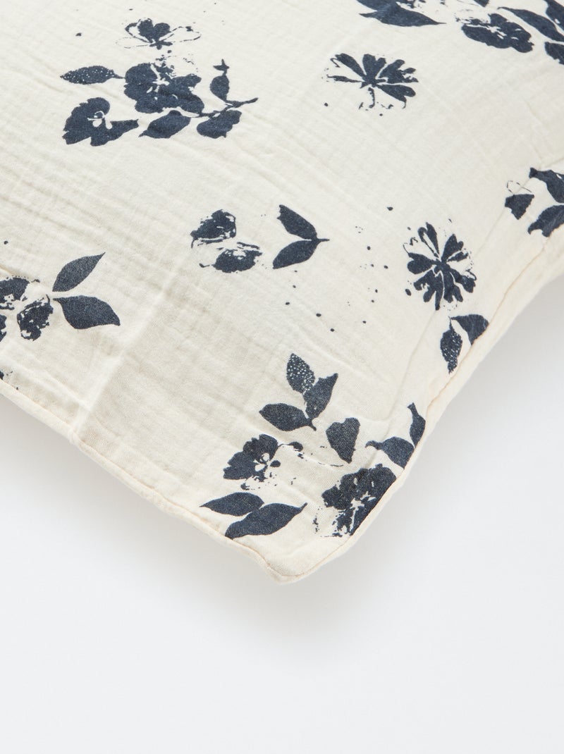 Kussensloop (50 x 70 cm) - Kiabi Home Blauw - Kiabi