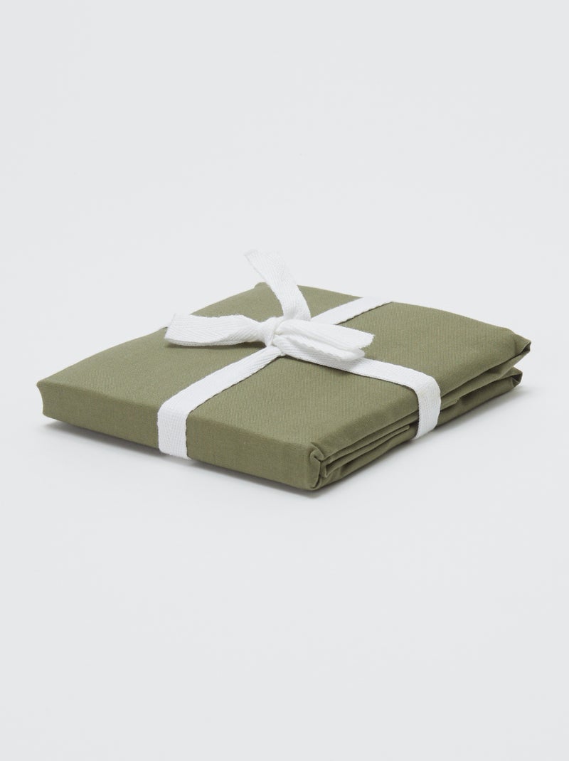 Kussensloop 50 x 70 cm - Kiabi Home groen - Kiabi