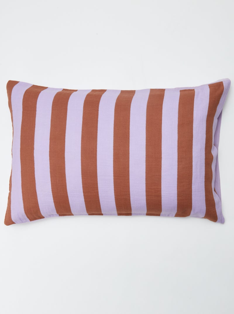 Kussensloop 50 x 70 cm - Kiabi Home PAARS - Kiabi
