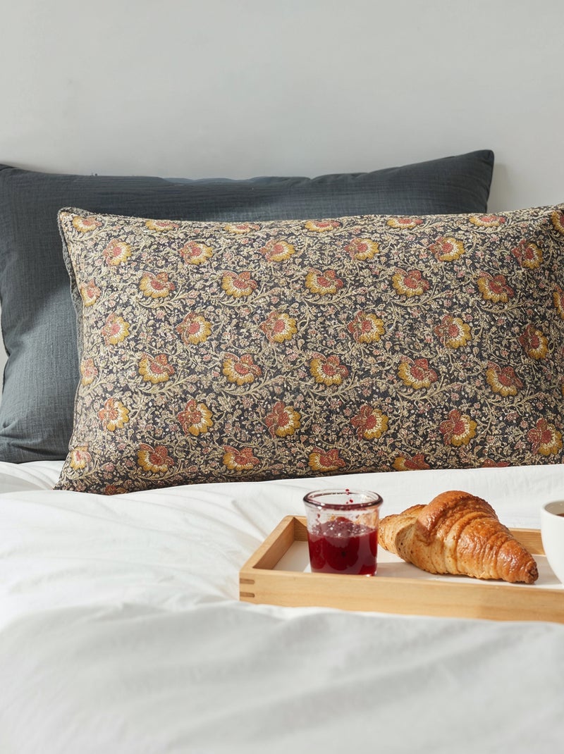 Kussensloop (50 x 70 cm) - Kiabi Home ZWART - Kiabi