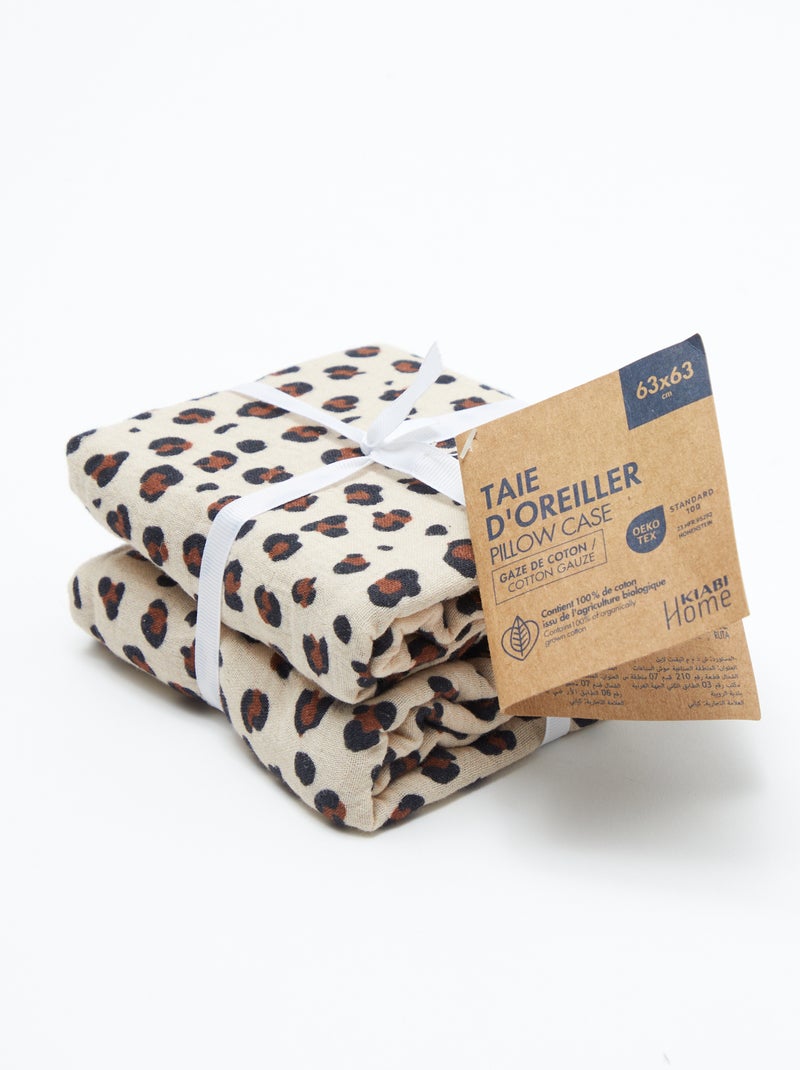 Kussensloop 63 x 63 cm - Kiabi Home BIEGE - Kiabi