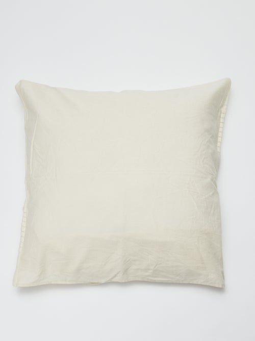 Kussensloop van katoengaas - Kiabi Home - Kiabi Kussensloop van katoengaas - Kiabi Home - Kiabi