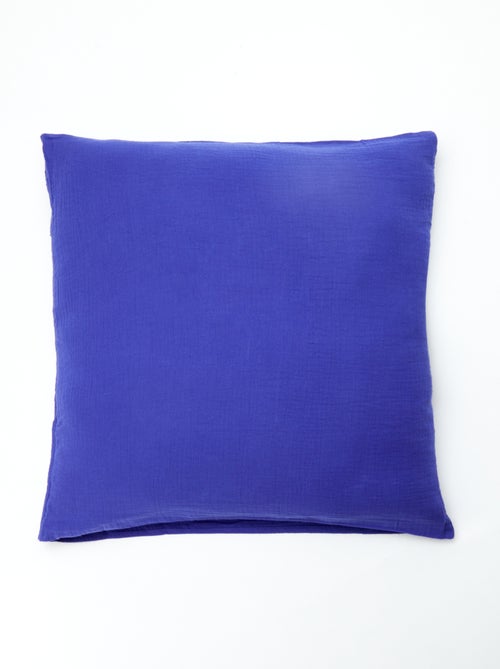 Kussensloop van zachte, luchtige katoen 50 x 70 of 63 x 63 cm - Kiabi Home - Kiabi