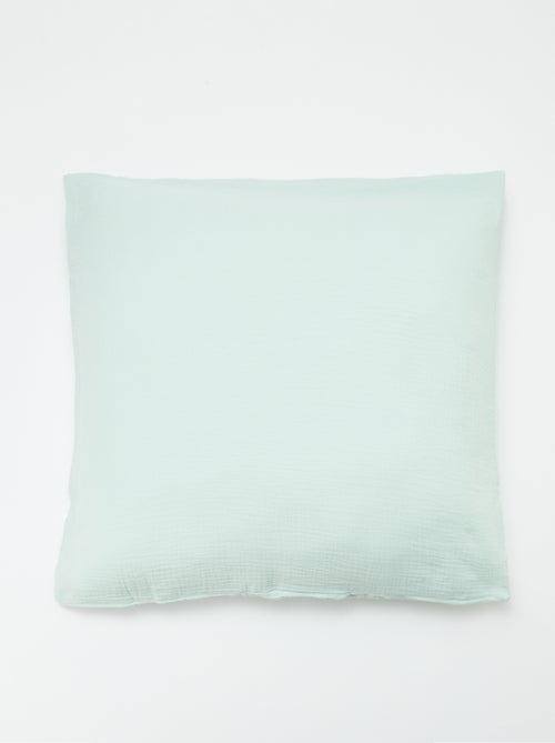 Kussensloop van zachte, luchtige katoen 50 x 70 of 63 x 63 cm - Kiabi Home - Kiabi