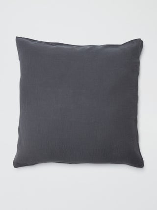 Kussensloop van zachte, luchtige katoen 50 x 70 of 63 x 63 cm - Kiabi Home