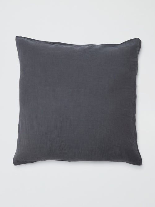 Kussensloop van zachte, luchtige katoen 50 x 70 of 63 x 63 cm - Kiabi Home - Kiabi
