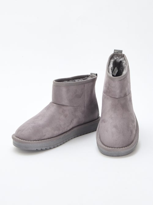 Laarsjes van suedine - Kiabi