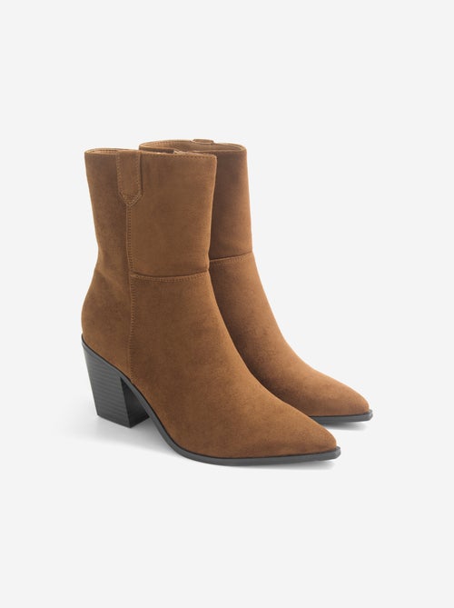 Laarzen in westernstijl met hak - Kiabi