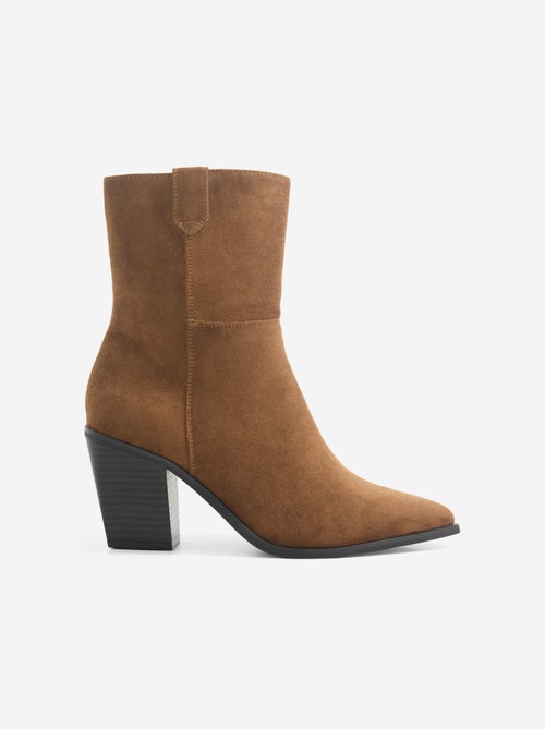 Laarzen in westernstijl met hak - Kiabi