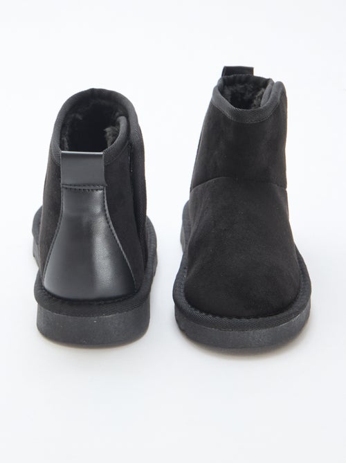 Laarzen van nubuck in Zweedse stijl - Kiabi