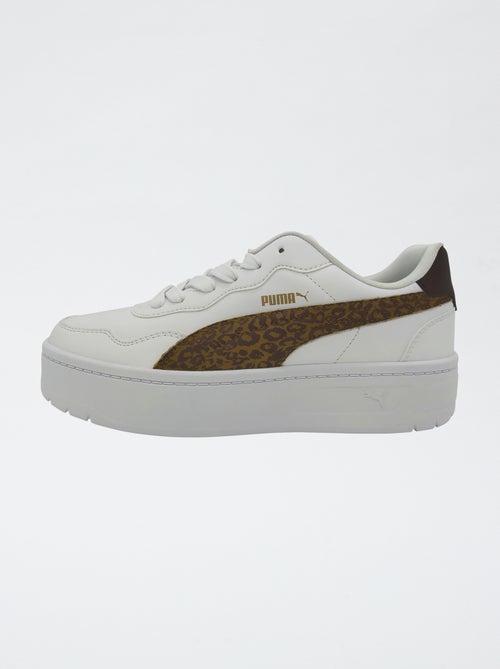 Lage 'Puma' sneakers met luipaardprint - Kiabi