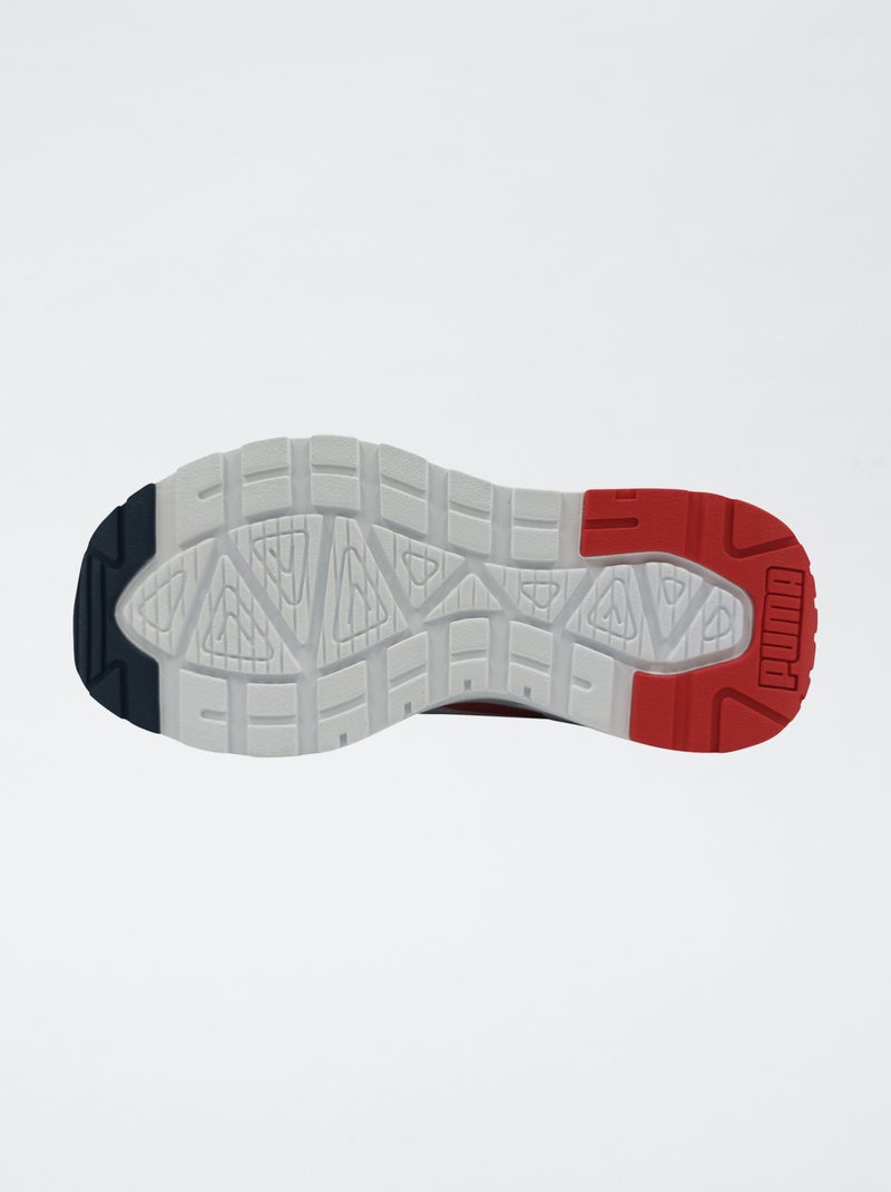 Lage PUMA sneakers met veters Blauw - Kiabi