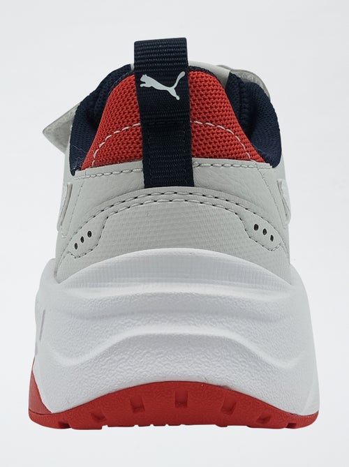 Lage 'PUMA' sneakers met veters en klittenband - Kiabi Lage 'PUMA' sneakers met veters en klittenband - Kiabi