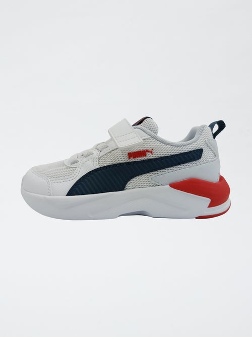 Lage 'PUMA' sneakers met veters en klittenband - Kiabi Lage 'PUMA' sneakers met veters en klittenband - Kiabi