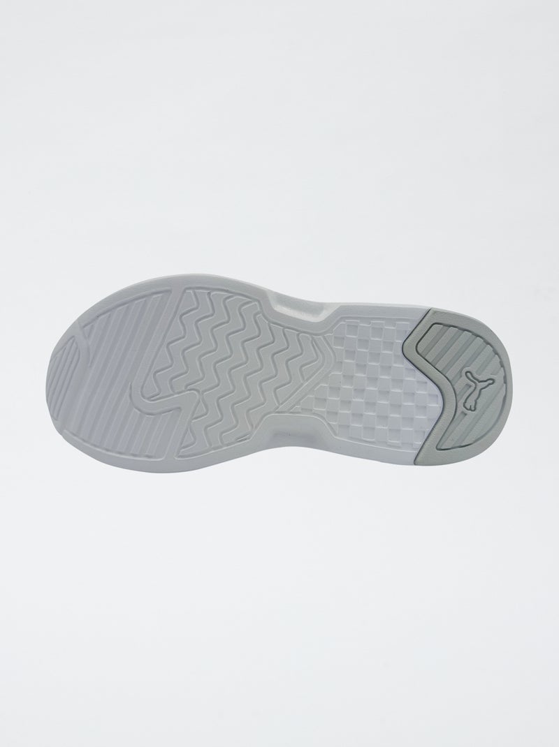Lage 'PUMA' sneakers met veters en klittenband Zwart - Kiabi