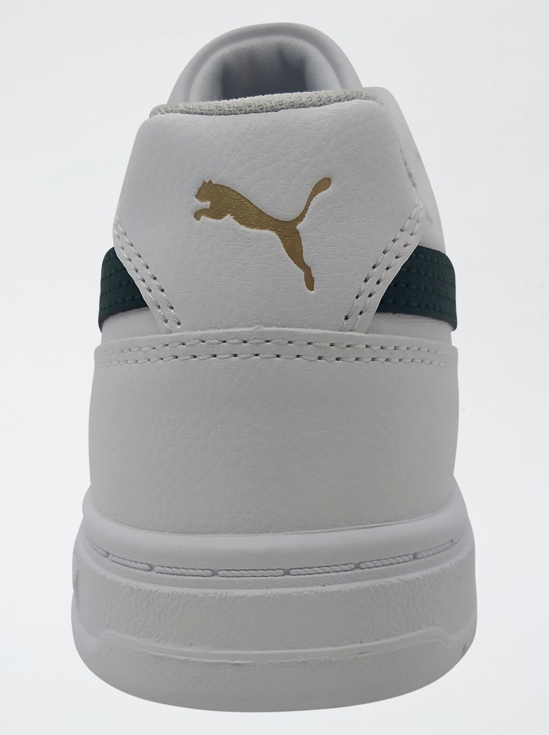 Lage 'PUMA' sneakers met veters en klittenbandsluiting Groen - Kiabi