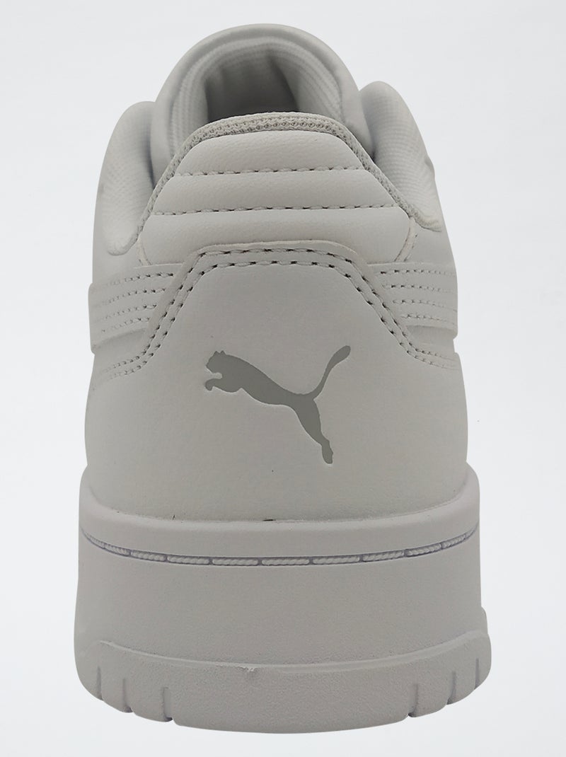 Lage 'PUMA' sneakers met veters Wit - Kiabi