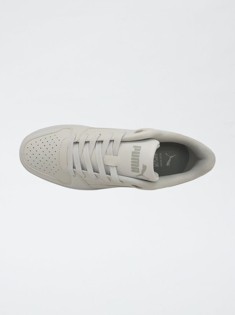Lage 'PUMA' sneakers met veters Wit - Kiabi
