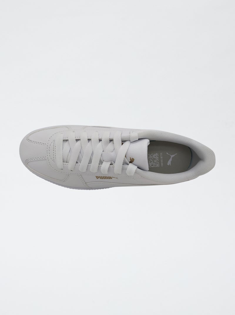 Lage 'PUMA'-sneakers met veters Wit - Kiabi